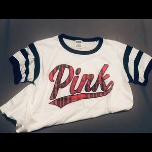 SOLD- PINK short sleeved everyday tshirt